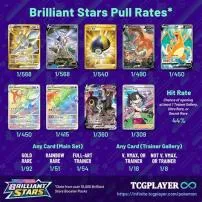 How rare is a white star pokémon card?