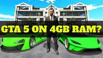 Can gta 5 run on 4gb ram without graphics card?