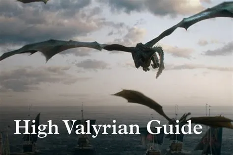 Why do dragons speak valyrian