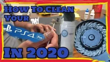 Does cleaning the playstation help?