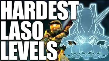 Which halo is hardest to laso?