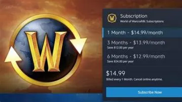 Why cant i buy wow subscription?