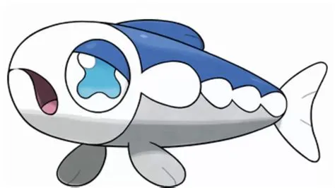 What is the crying fish pokemon called