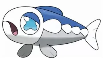 What is the crying fish pokemon called?