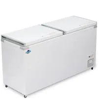 Is it ok to lay a freezer on its back?