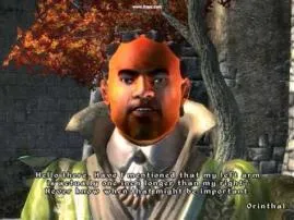 Who is the crazy guy in oblivion?