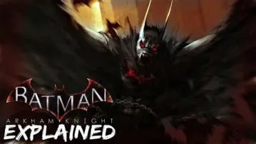Is batman dead at the end of arkham knight?
