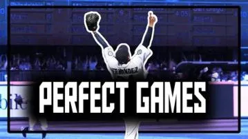 What makes a game a perfect game?