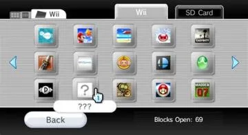 Where do you put the sd card in a wii?