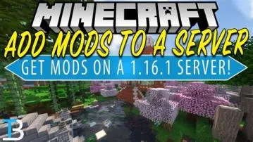 Can you use mods in servers?