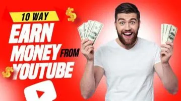 How to earn money from youtube?