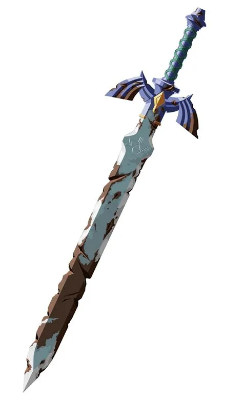 How did the master sword get damaged