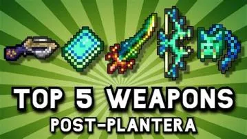 What is the best melee weapon for plantera?