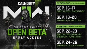 Is there a free mw2 beta?