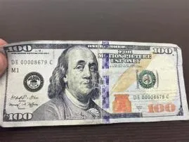What to do if you get a fake 100 bill?