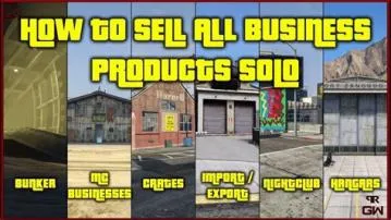 Can i sell my business in gta 5 online?