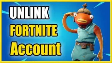 Can i unlink my fortnite account to another account?