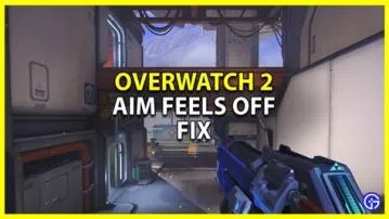 Why does my aim feel worse in overwatch 2?