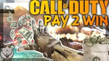 Is cod pay to win game?