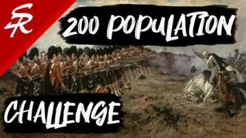 Is there a 200 population limit in age of empires 4?