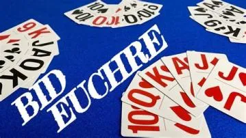 What is a 2 player bid in euchre?