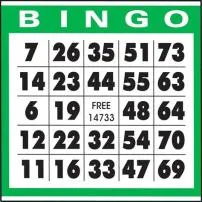 What are lucky numbers for bingo?