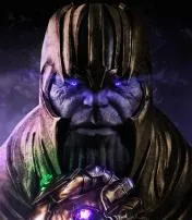Why does thanos purple?