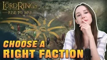 Which faction to choose rise to war?