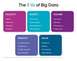 What are the 5 vs of data?