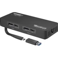 Can a usb port be used as an hdmi port?
