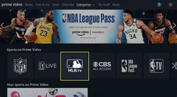 Can you watch sports on amazon prime?