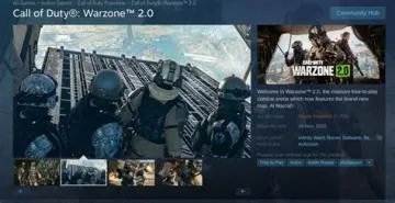 Can you play warzone 2 on steam?