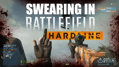 Does battlefield 1 have swearing
