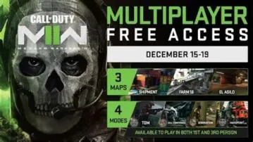 What modes are on mw2 free trial?