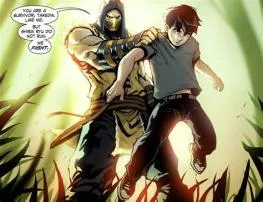Did scorpion from mortal kombat have a son?