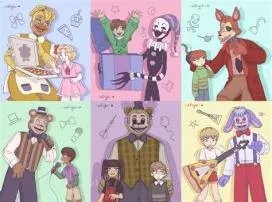 Who are the five missing children in fnaf?