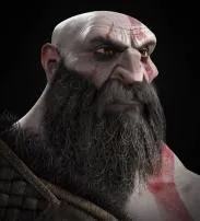 Is kratos originally black?