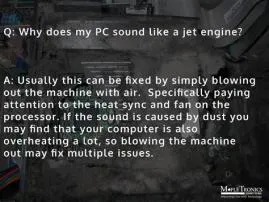 Why does my engine sound like a jet engine?