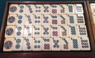 What happens when you run out of tiles in mahjong?