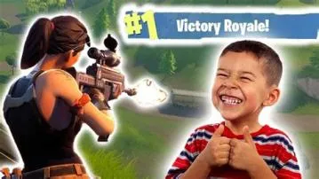 Can my 4 year old play fortnite?