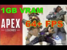 Can apex legends run on 1gb ram?
