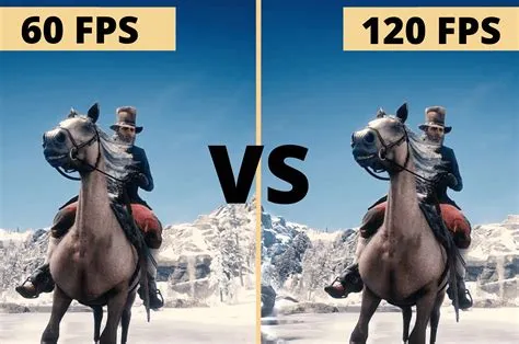 Can humans tell the difference between 60 and 120 fps