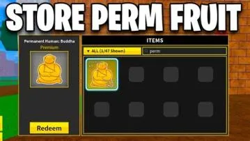 Can you trade perm fruits?