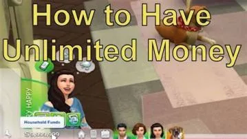 Can you give sims money before moving in?