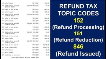 What is refund code 151?