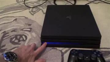 What does a white light on a ps4 mean?