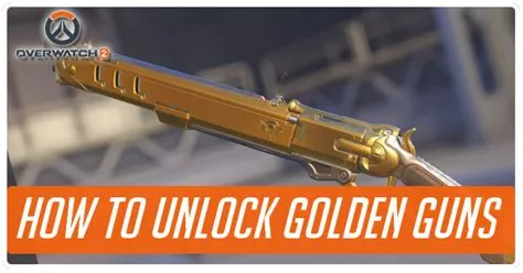 Why cant i unlock golden guns