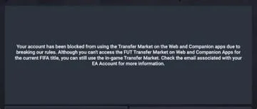 Can you appeal a ea transfer ban?