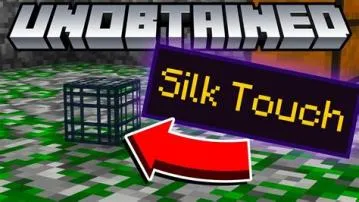 Can you silk touch a spawner?