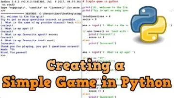 Can you code a game using python?